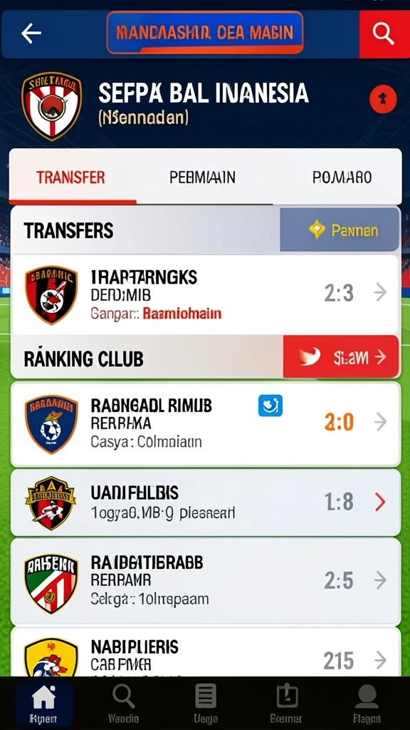 Tampilan antarmuka yang user-friendly dan menarik.