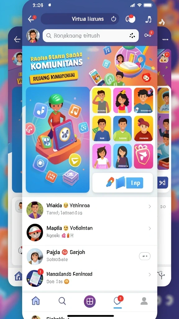 Banyak pilihan permainan yang mengasyikkan dan bervariasi.