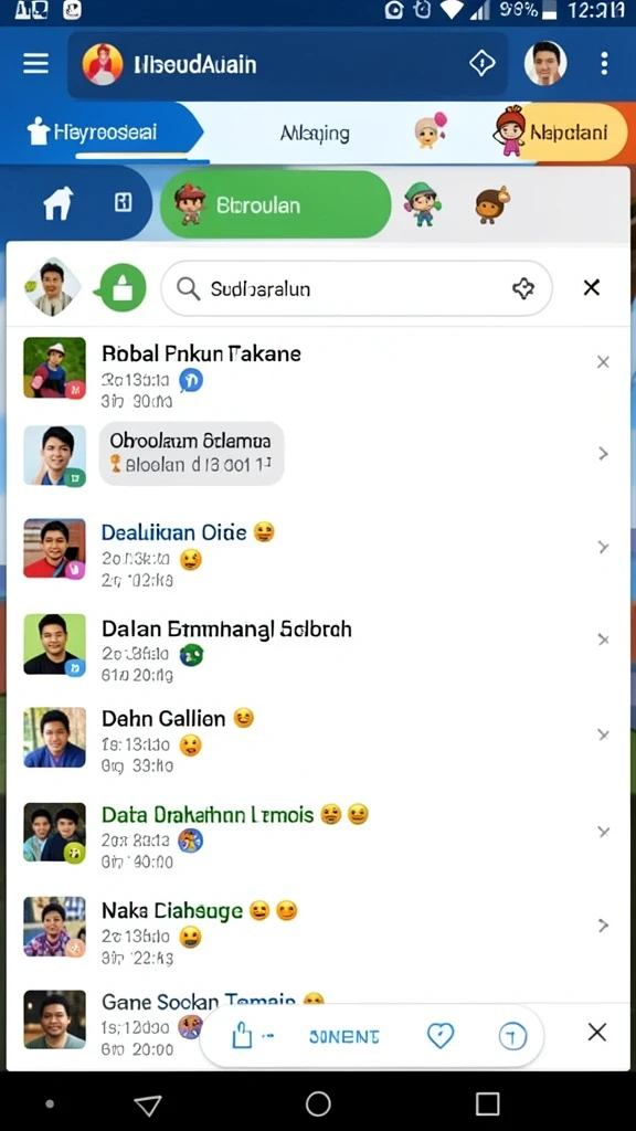 Tampilan awal aplikasi BALIWIN66 yang menarik.