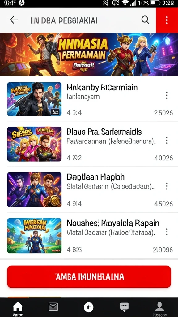 Beragam pilihan permainan slot dengan tema menarik.