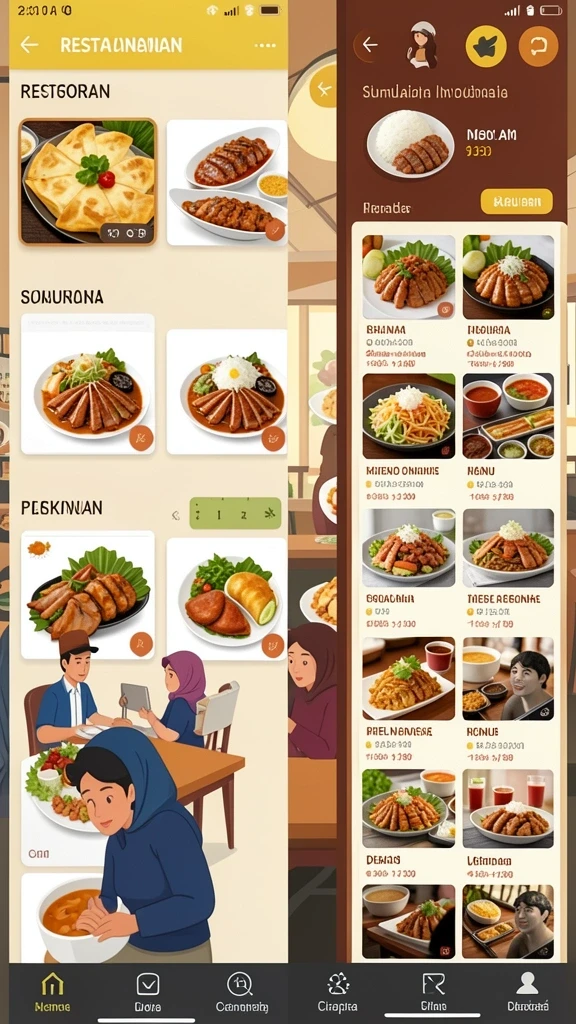 Tampilan awal yang mengesankan dengan pilihan permainan terbaik.