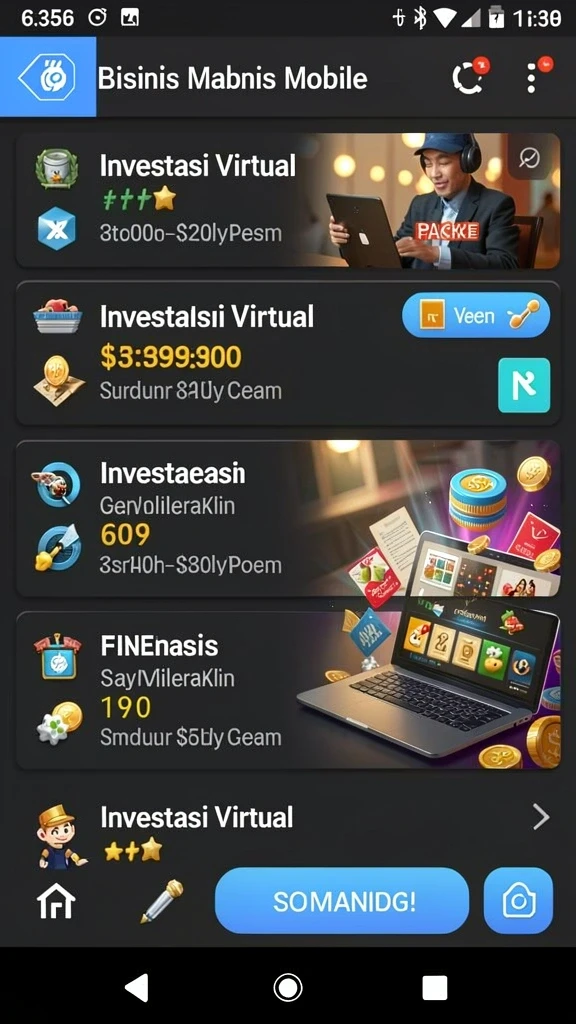 Screenshot memperlihatkan bonus harian yang ditawarkan dalam aplikasi FORWIN77.