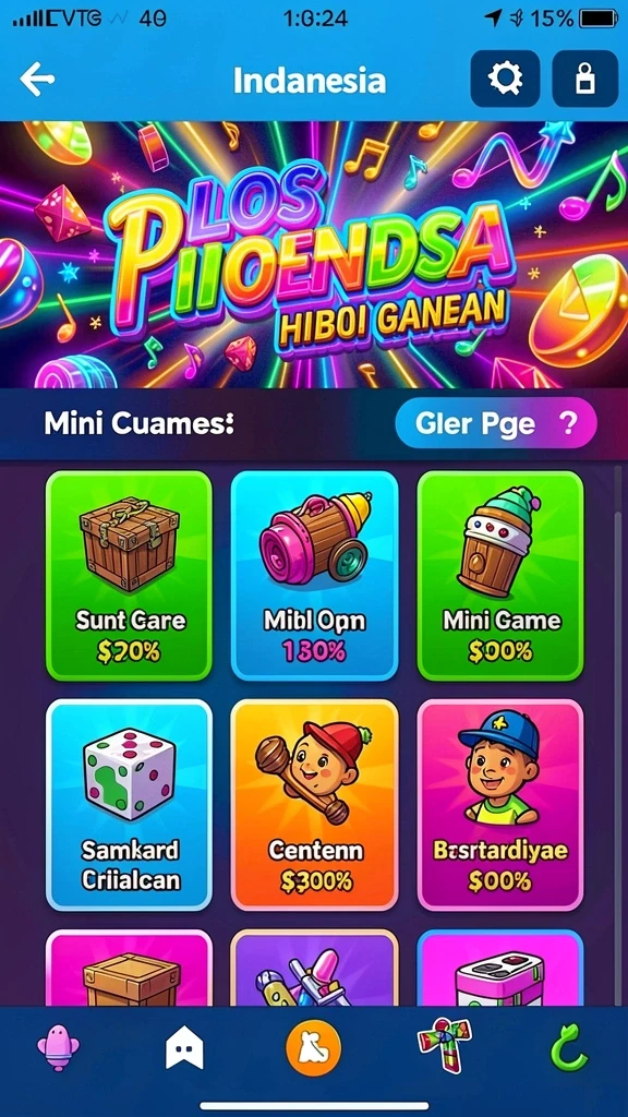 Mode permainan beragam yang menarik untuk semua usia.