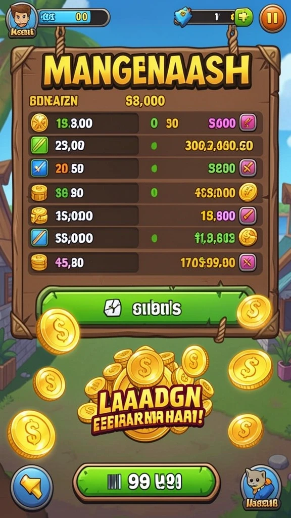 Menu bonus dan promosi yang menggiurkan.