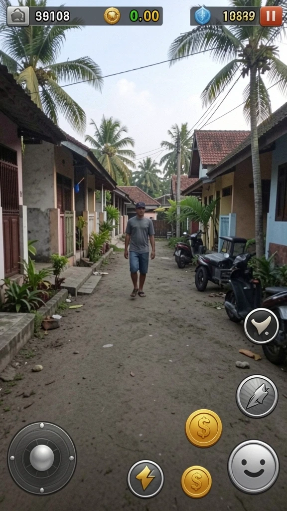 Tampilan antarmuka aplikasi H03 yang menarik dan mudah digunakan.