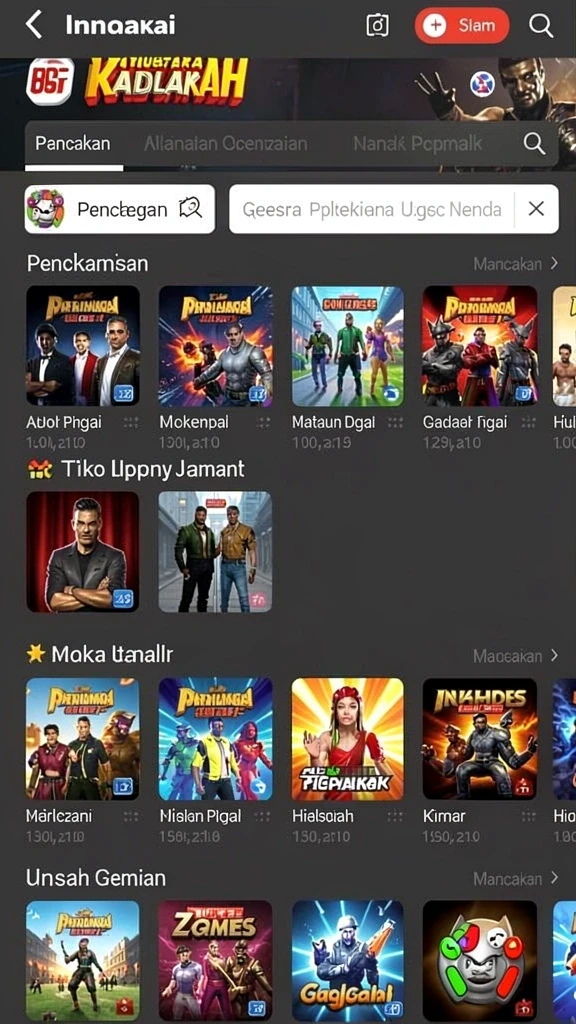 Tampilan antarmuka yang ramah pengguna.