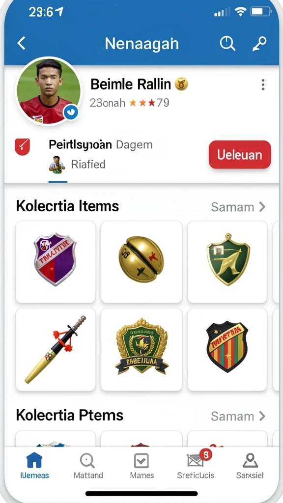 Tampilan antarmuka yang ramah pengguna.