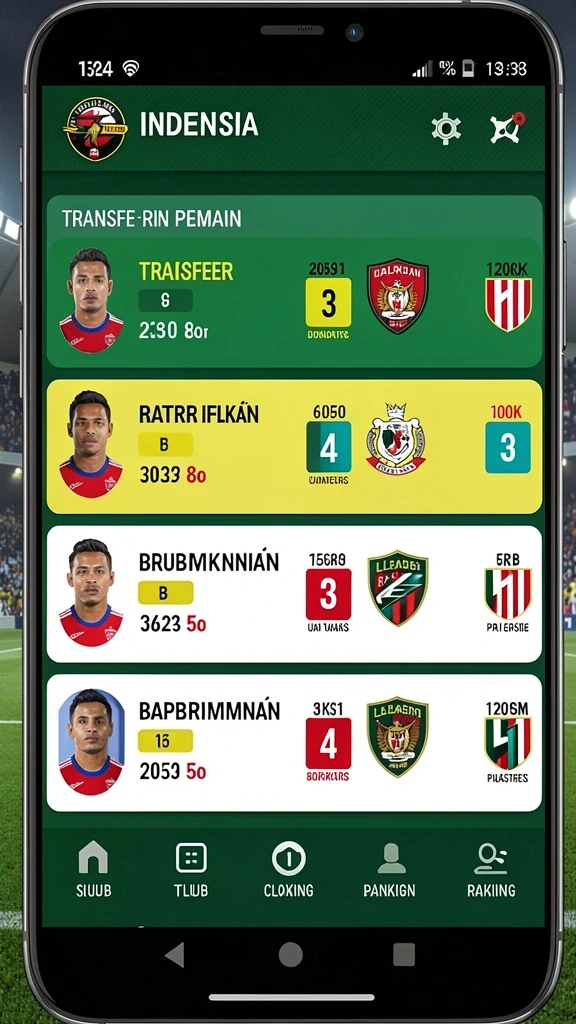 Tampilan antarmuka yang intuitif.