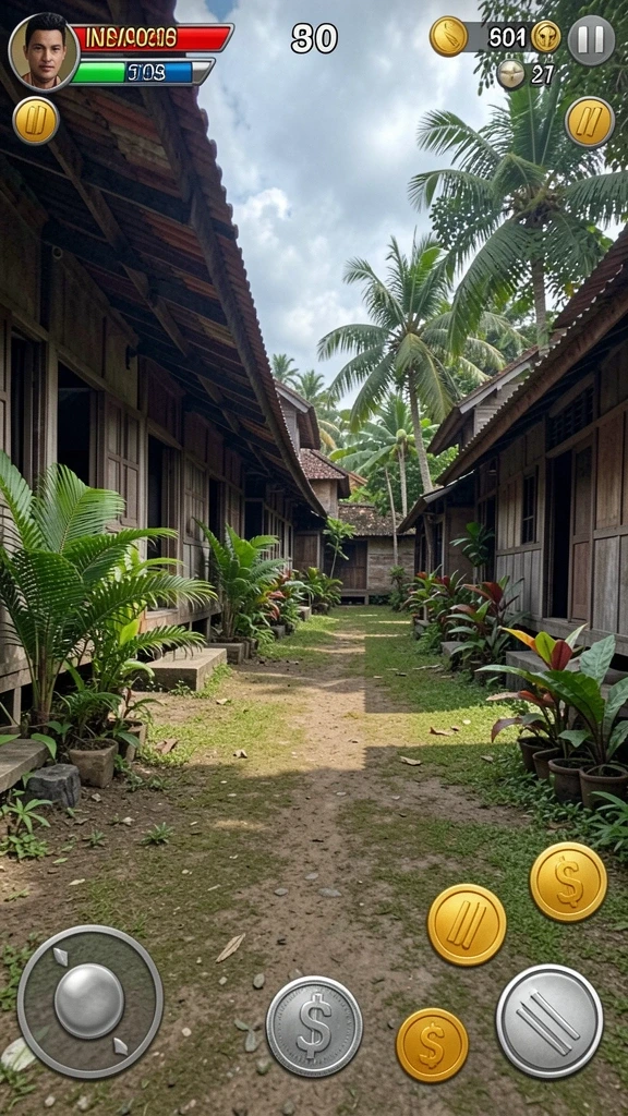 Tampilan awal yang menarik dan interaktif.
