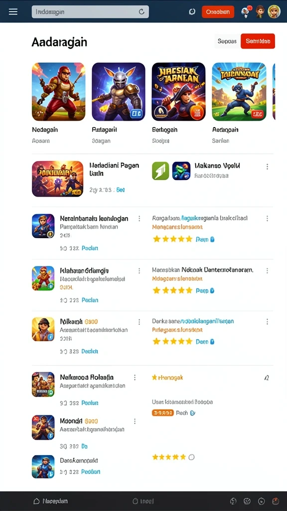 Screenshot permainan dengan grafis menawan dan tema unik.
