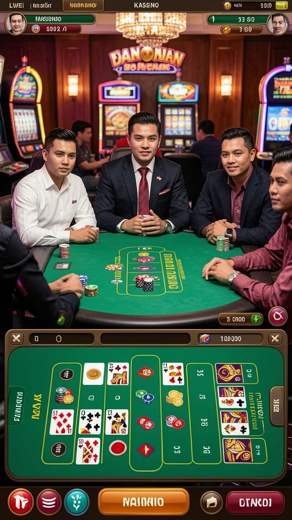 Tampilan antarmuka game K3K3 yang menarik.