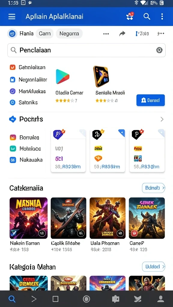 Tampilan menarik dengan grafik yang memukau.