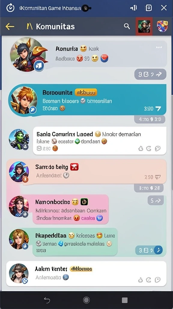 Tema permainan yang beragam dan menarik.