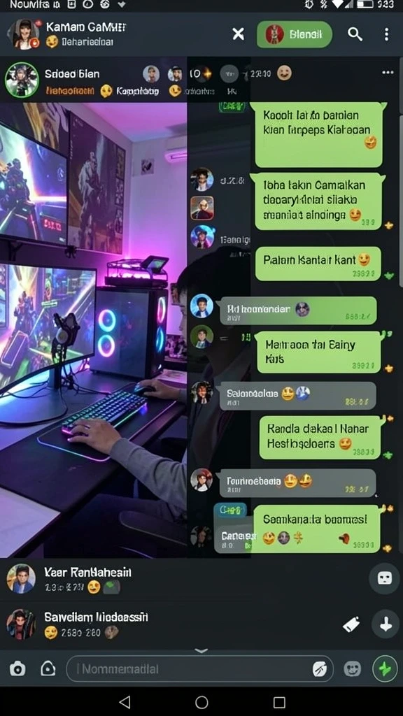 Screenshot menunjukkan berbagai pilihan permainan slot yang tersedia.