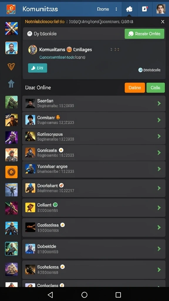 Tampilan grafis yang memukau dari salah satu permainan slot.