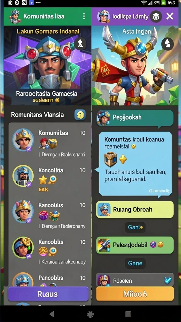 Koneksi multiplayer yang lancar dan mengasyikkan.