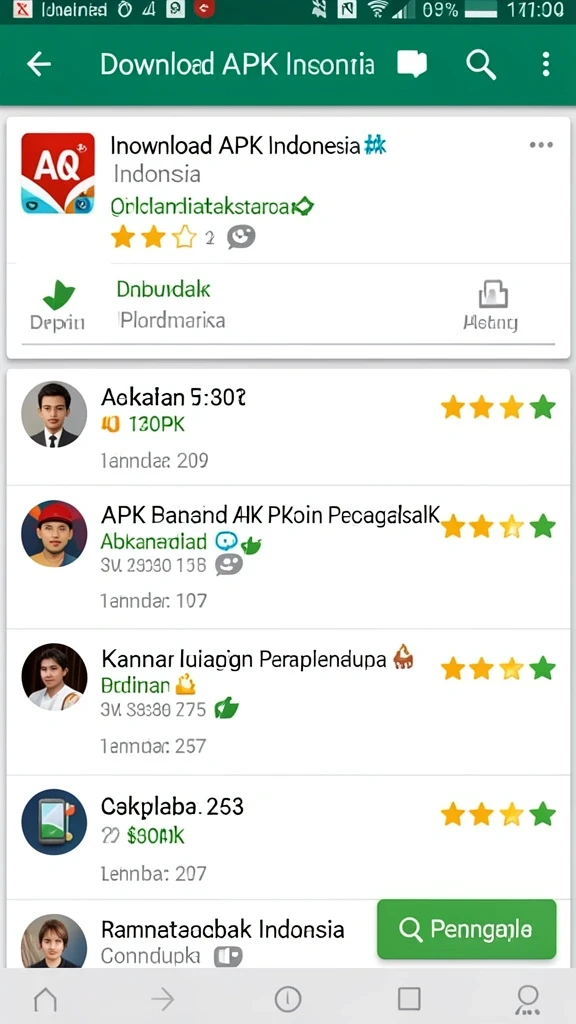 Beragam pilihan permainan yang selalu diperbarui.