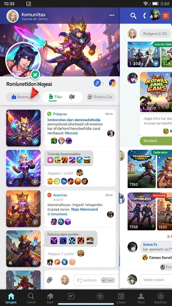Screenshot menunjukkan karakter utama dalam aksinya.