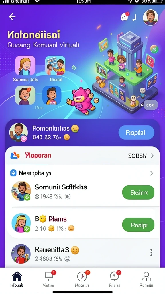 Pengalaman bermain yang menghibur dan seru.