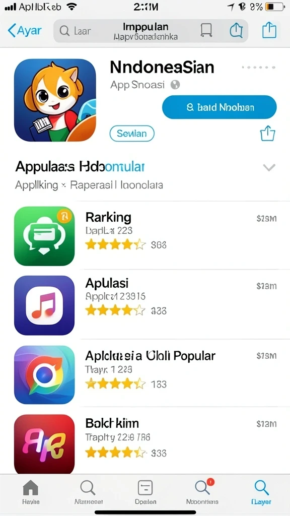 Tampilan menarik dengan desain modern.