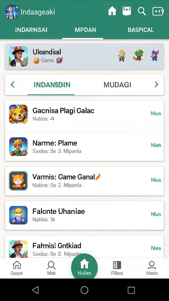 Beragam pilihan tema slot yang menarik.
