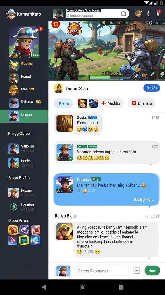 Antarmuka pengguna yang bersih dan intuitif.