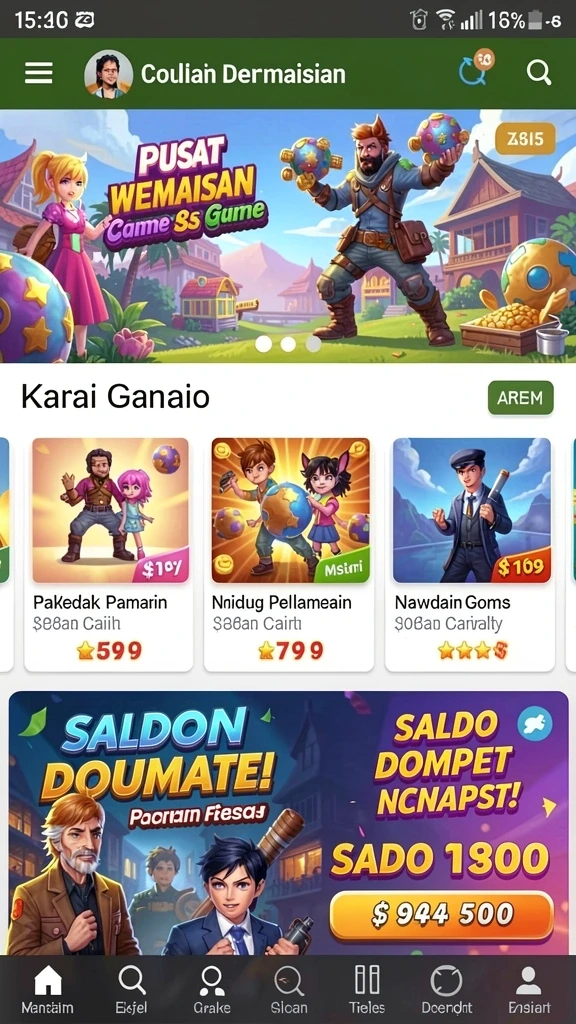 Beragam pilihan tema slot yang menarik.
