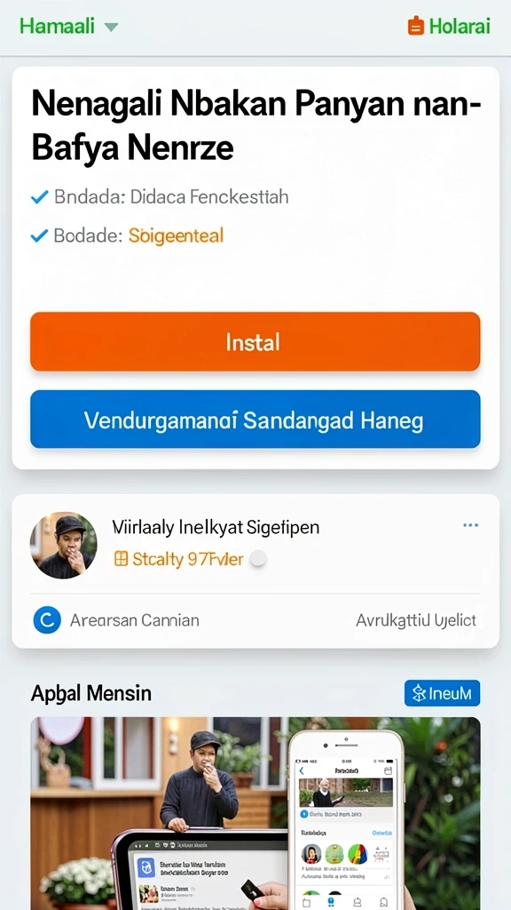 Tampilan antarmuka yang menarik dan mudah dinavigasi.