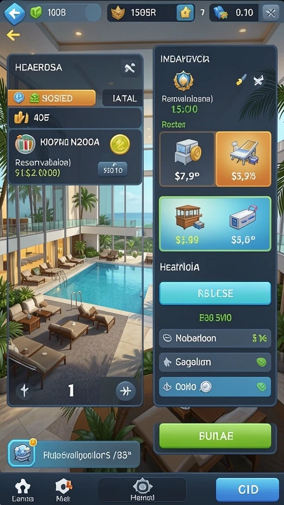 Tampilan awal SL999 yang menarik dan mudah dinavigasi.