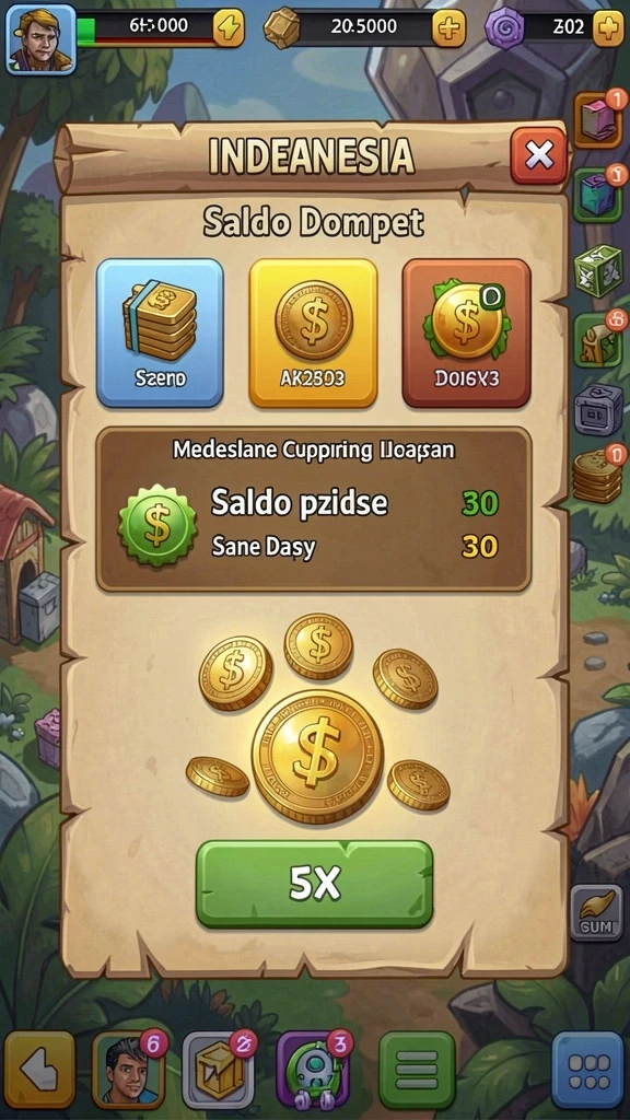 Fitur bonus yang menguntungkan dan menyenangkan.