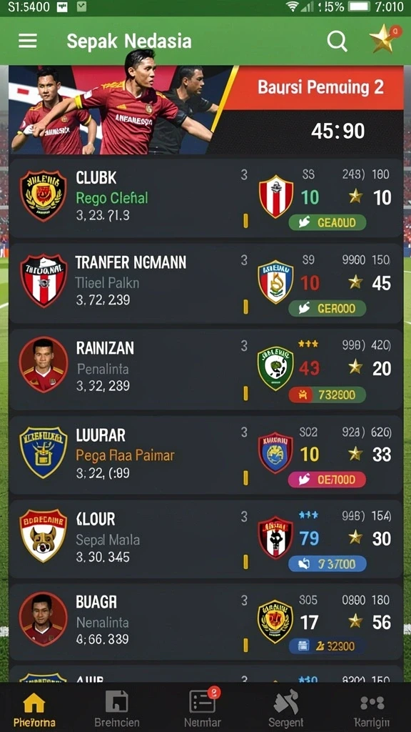 Tampilan antarmuka yang menarik dan mudah digunakan.