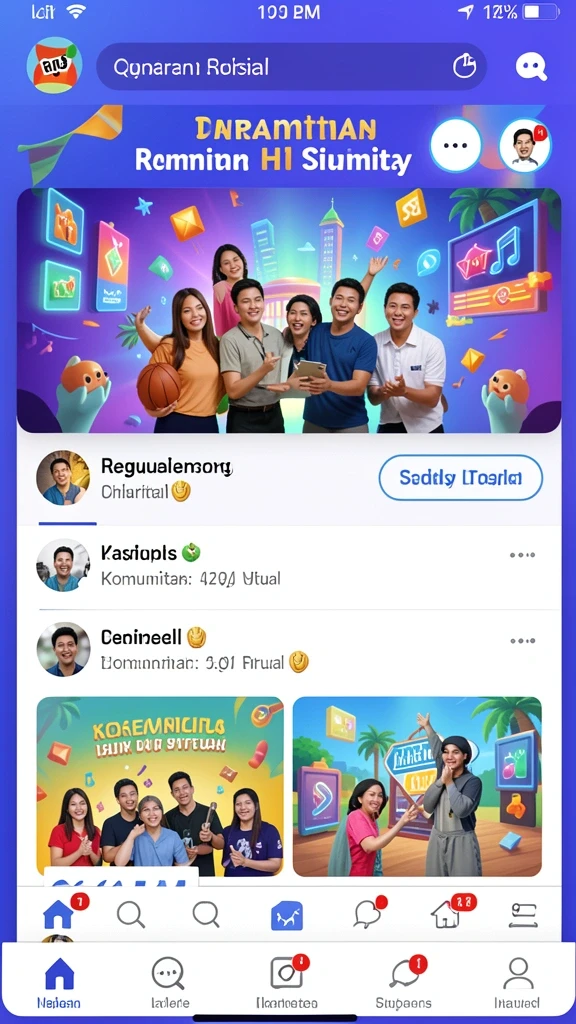 Beragam tema permainan yang menggugah selera.