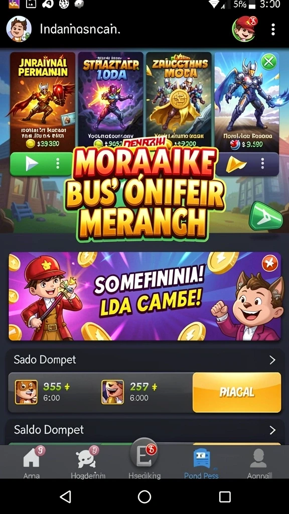 Bonus menarik untuk pengguna baru dan setia.