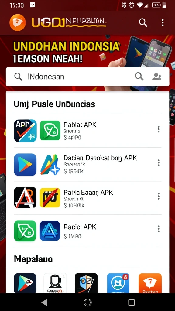 Screenshot menunjukkan antarmuka utama aplikasi YOTOGEL.