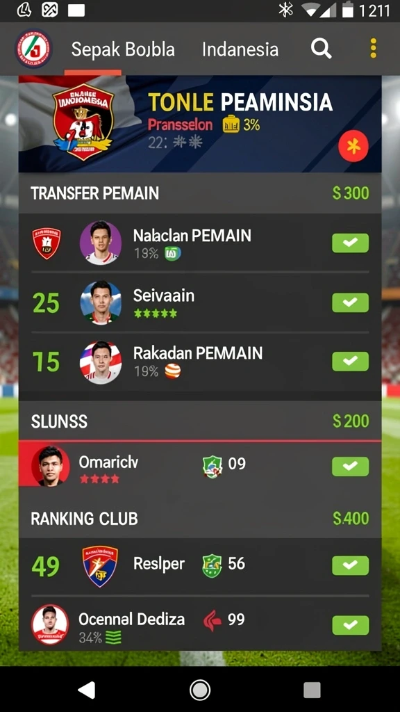 Karakter unik yang dapat dimainkan.